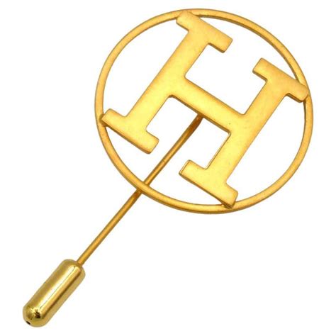 hermes hat pin|hermes stick pin for sale.